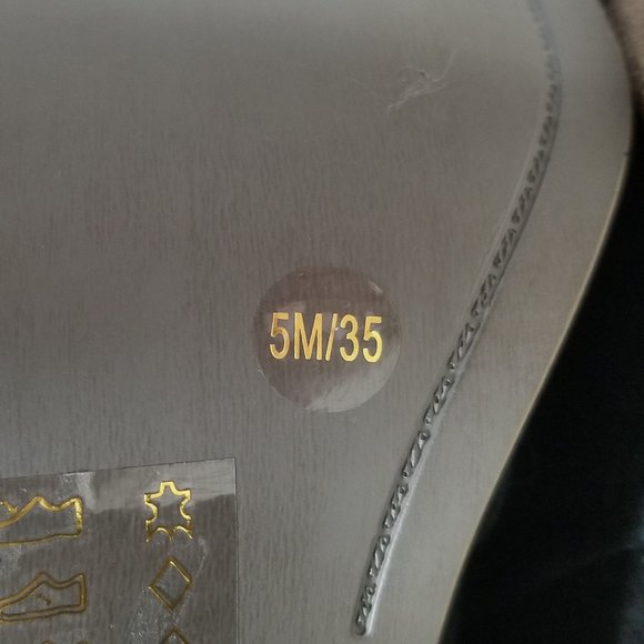 Vince Camuto Koral Heeled Peep Toe Bootie, Black Suede, Womens Size 5 US / 35 - Picture 10 of 11